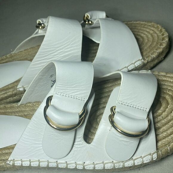 NWOB MSRP $198 Joie Cagney Espadrille Slide Sandal Women's Size 9.5 - Picture 4 of 6